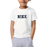 Voorbeeld van de Alfabet Strijk Embleem Letter Patch Zwart Wit