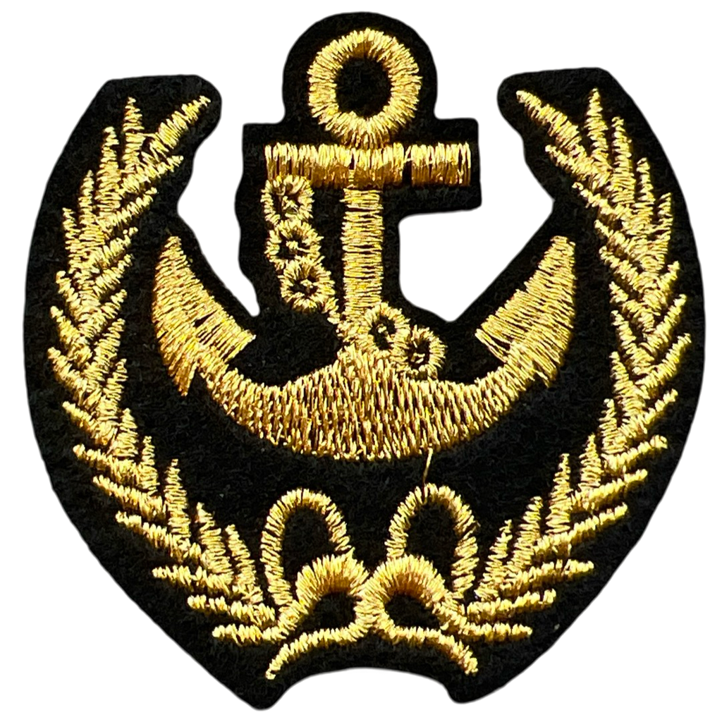 Anker Marine Embleem Strijk Patch