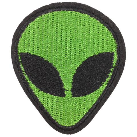 Alien Buitenaards Wezen Strijk Embleem Patch