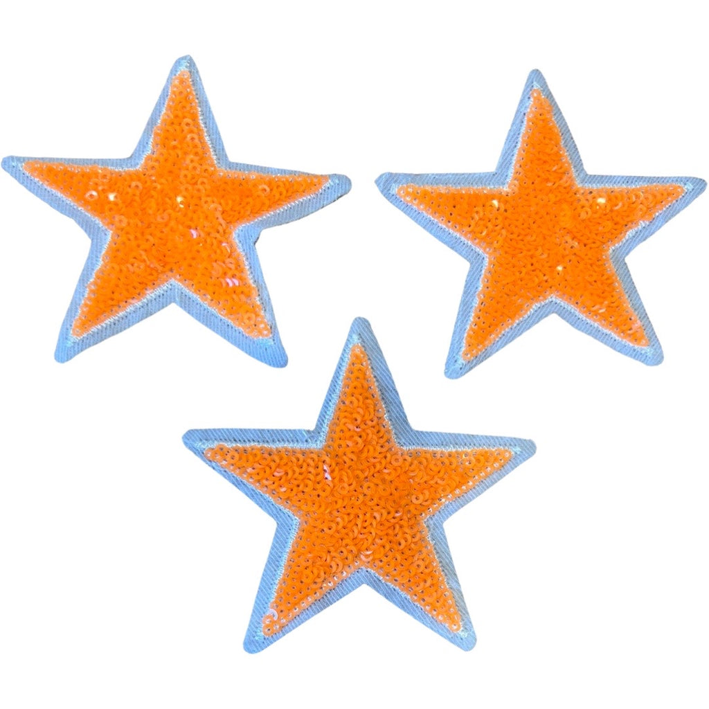 Sterren Paillette Glitter Strijk Embleem Patch Set