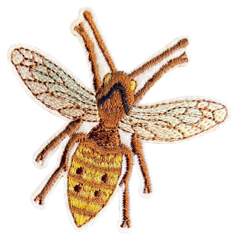 Wesp Insect Strijk Embleem Patch