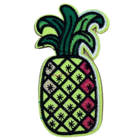 Ananas Stof Embleem Strijk Patch