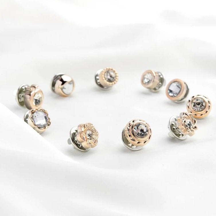 Pin Broche Set Diamant 10 Stuks