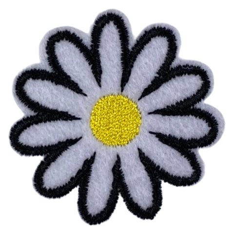 Margriet Margrietje Geel Hartje Strijk Embleem Patch