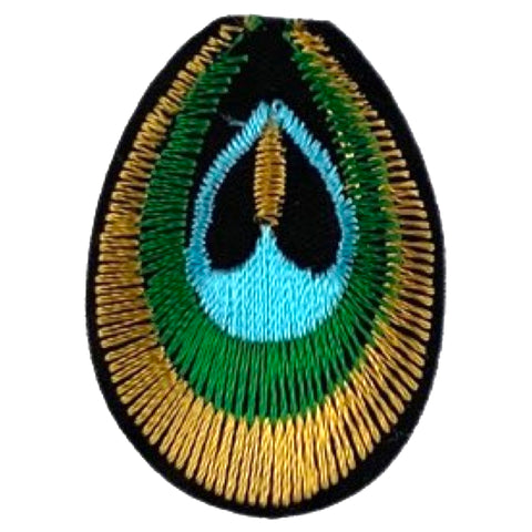 Pauw Oog Pauwen Oog Veer Strijk Embleem Patch