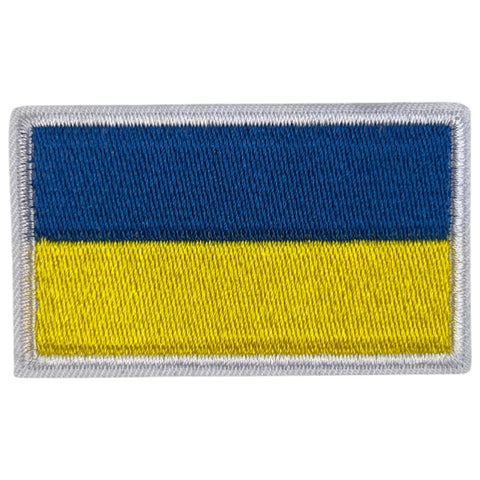 Oekraïne Ukraine Nationale Vlag Strijk Embleem Patch Geel Blauw