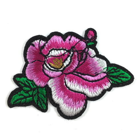 Roos Pioen Roosje Strijk Embleem Patch
