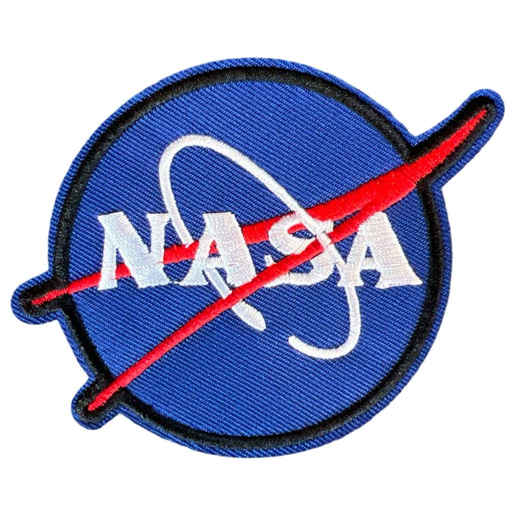 Nasa Embleem Strijk Patch Rond