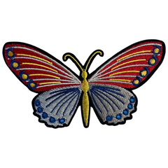 Großer Schmetterling-Emblem-Aufnäher zum Aufbügeln