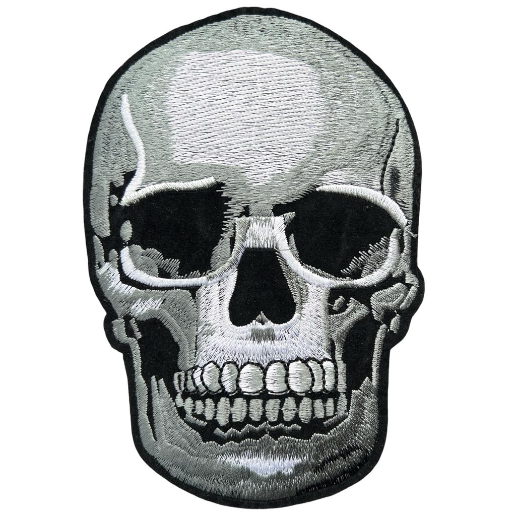 Skull Doodskop Schedel Strijk Patch Embleem