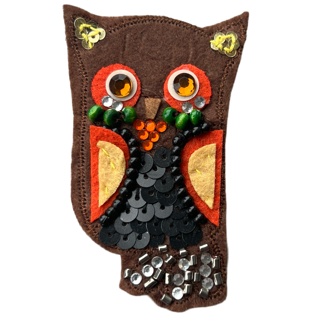 Uil Broche Patch