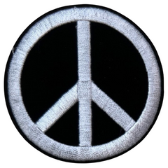 Friedens-Freiheitszeichen-Emblem-Aufnäher zum Aufbügeln