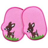 Knie Elleboog Strijk Stukken Patch Set Bambi Hertje