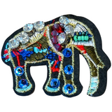 Olifant Strass Opnaai Fashion Part Embleem