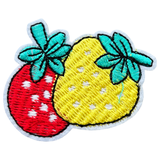 Aardbei Fruit Strijk Embleem Patch