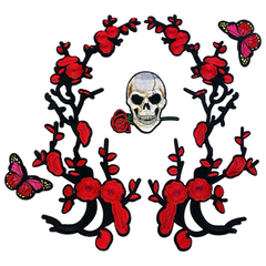 Kiss From A Rose Patch-Set, 4-teilig