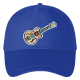 Gitaar Kralen Opnaai Fashion Part op een blauwe cap