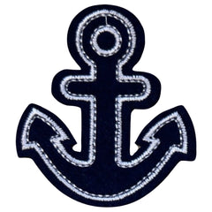 Anker-Marine-Emblem zum Aufbügeln