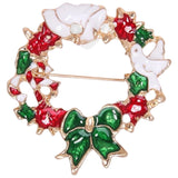 Kerstkrans Duif Broche Sierspeld