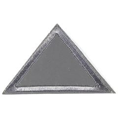 Reflektierender dreieckiger Emblem-Aufnäher zum Aufbügeln