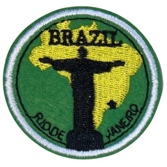 Brasilien Brasilien Rio De Janeiro Emblem zum Aufbügeln