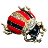 Scarabee Kever Tor Strass Broche Sierspeld