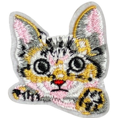 Katzen-Katzen-Muschi-Kätzchen-Bügelemblem