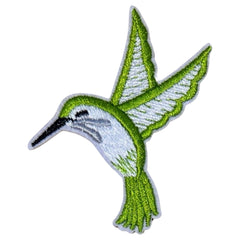 Kolibri-Vogel-Emblem-Aufnäher zum Aufbügeln