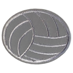 Kugel-Bügel-Emblem-Aufnäher reflektierend