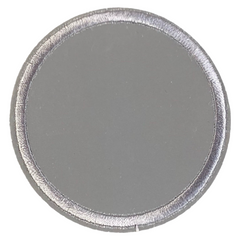 Reflektierender runder Emblem-Aufnäher zum Aufbügeln