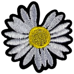 Daisy Daisy mit Snack-Bügel-Emblem-Aufnäher