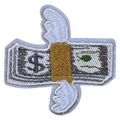 Dollarnoten mit Flügeln zum Aufbügeln, Emblem-Aufnäher