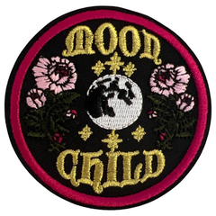 Mondkind Mondkind-Emblem-Aufnäher zum Aufbügeln