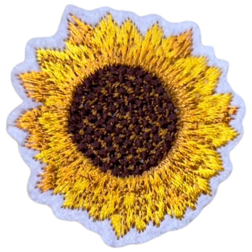 Zonnebloem Strijk Embleem Patch S