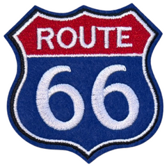 Route 66 USA Emblem zum Aufbügeln
