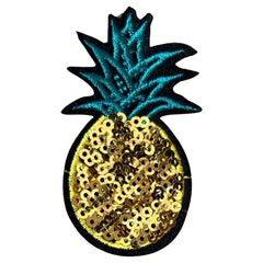 Aufnäher mit Ananas-Pailletten-Emblem zum Aufbügeln