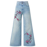 Blüten-Blumen-Zweig-Emblem-Aufnäher zum Aufbügeln, dunkelrosa