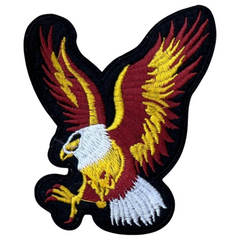 Weißkopfseeadler-Emblem-Aufnäher zum Aufbügeln