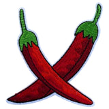 Chili Peper Strijk Embleem Patch