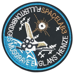 Space Shuttle Spacelab Emblem-Aufnäher zum Aufbügeln