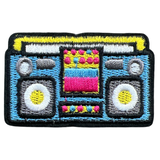 Cassettedeck Radio Tape Recorder Strijk Embleem Patch