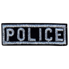 POLIZEI-Text-Emblem zum Aufbügeln