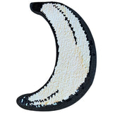 Banaan Reversible Paillette Strijk Embleem Patch