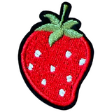 Aardbei Aardbeien Fruit Strijk Embleem Patch