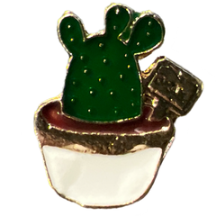 Kaktus Wüstenpflanze Emaille Pin
