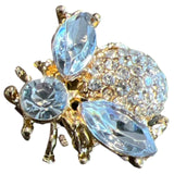 Hommel Bij Strass Broche Sierspeld