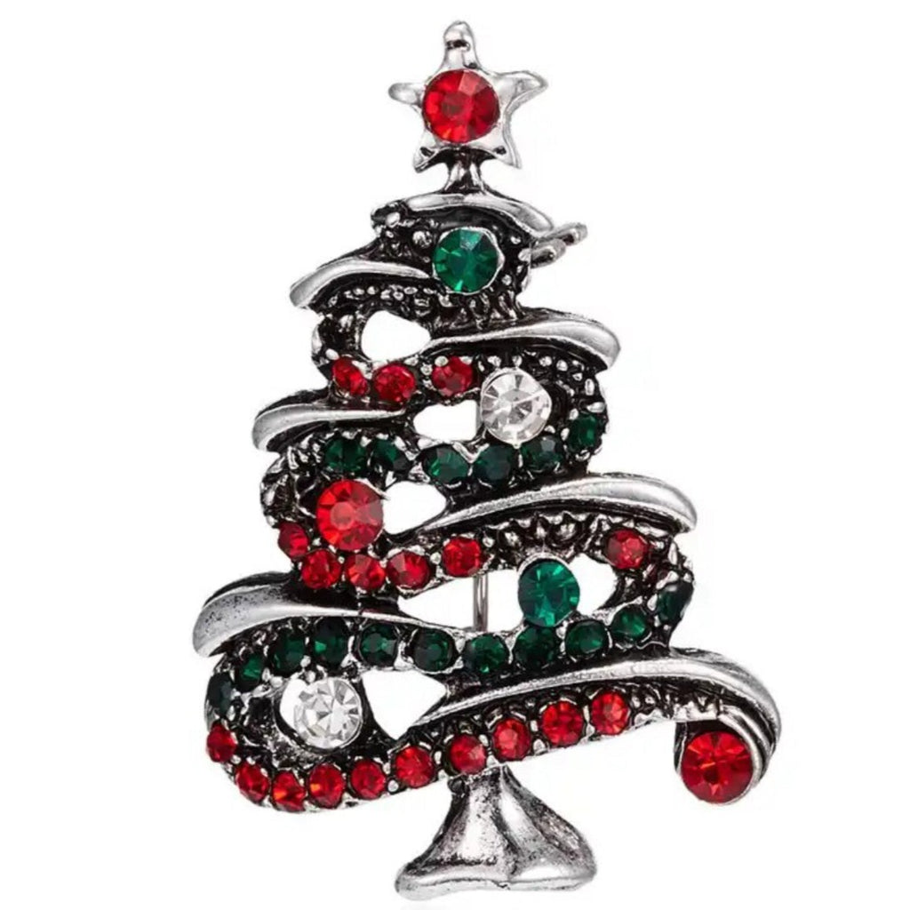 Kerstboom Christmas Tree Broche C