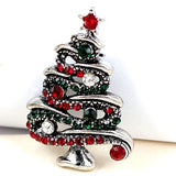 Close-up van de Kerstboom Christmas Tree Broche C