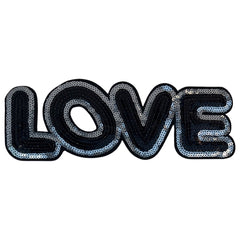 Aufnäher mit „Love Paillette“-Emblem zum Aufbügeln