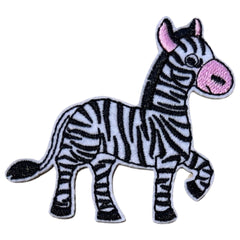 Zebra-Pferd-Emblem-Aufnäher zum Aufbügeln